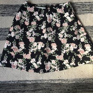 Forever 21 floral skirt